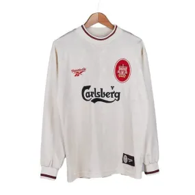 1996-97 Liverpool Away Reebok long sleeve shirt M (Excellent)