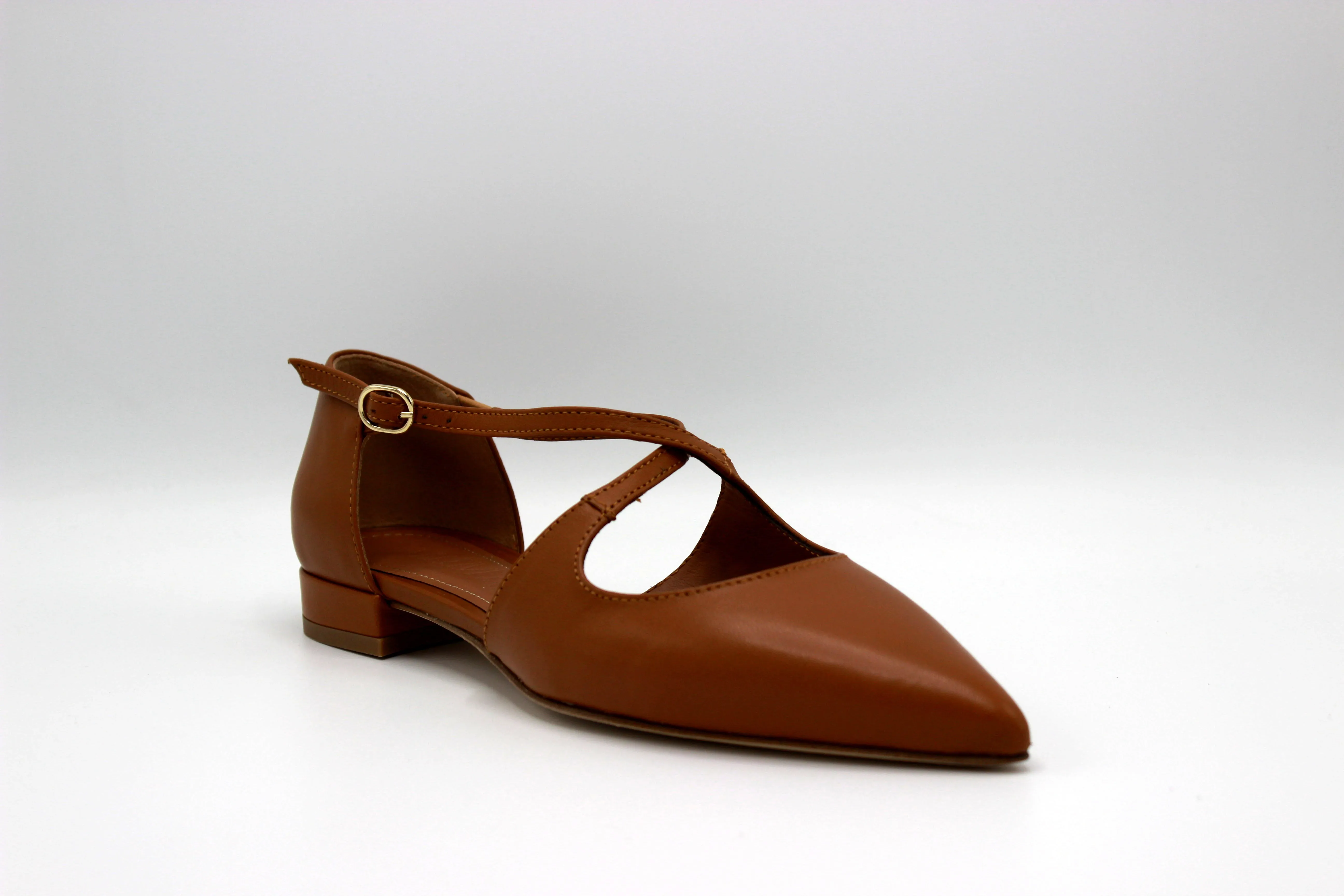 ANIMA GD321l nappa cashmere cuoio