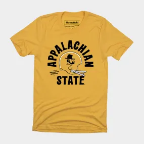 App State “Victory Yosef” Vintage Football Helmet Tee