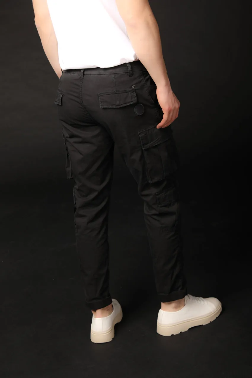 Bahamas pantalone cargo uomo in twill di cotone stretch limited edition regular ①