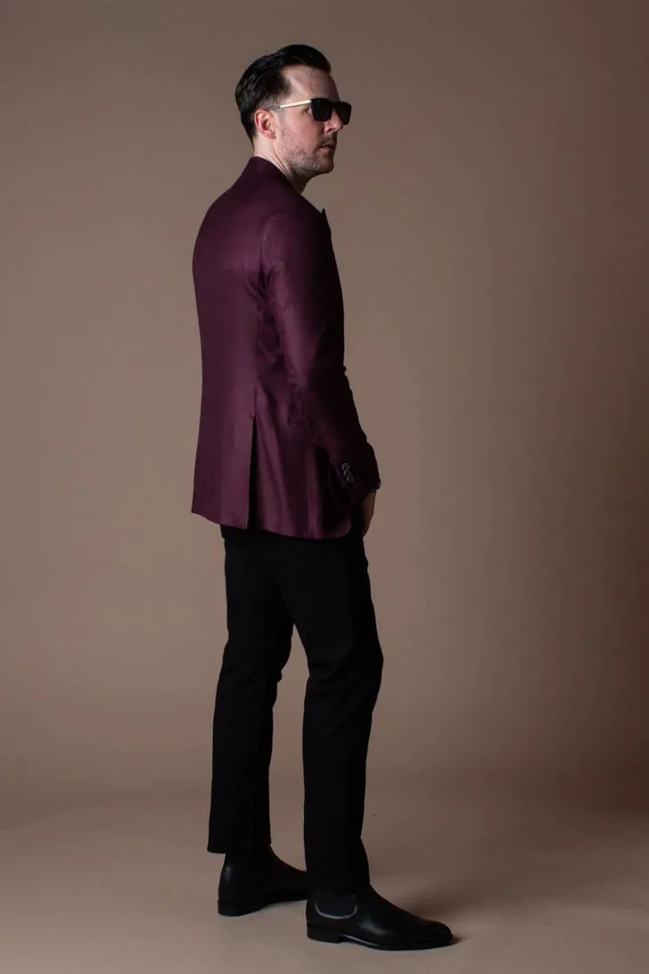 Bamboo Windowpane Jacket