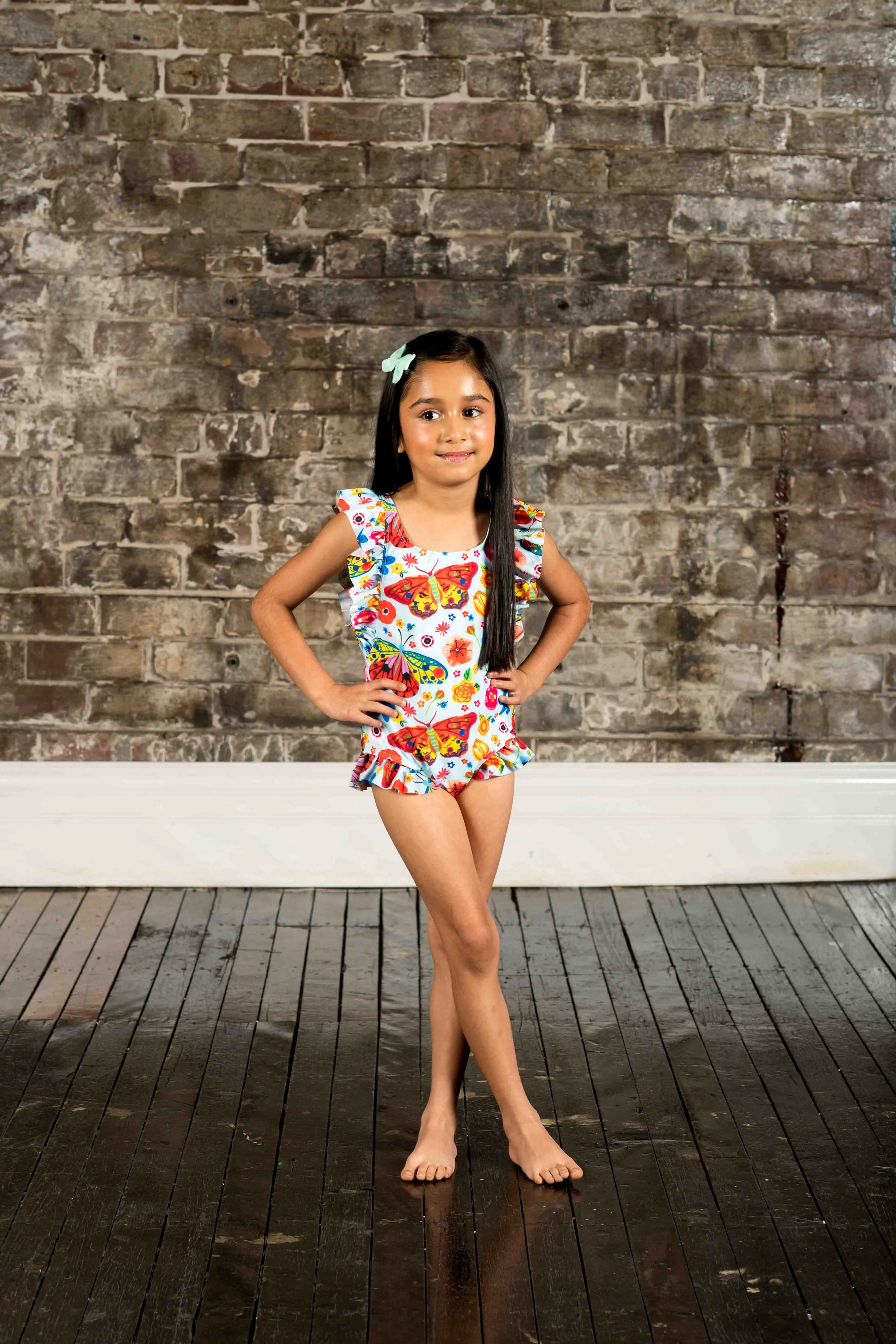 Butterflies One-Piece swimsuit