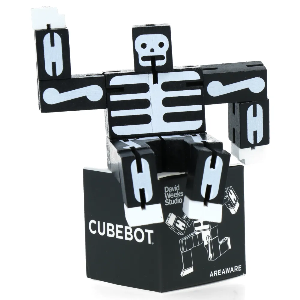 Cubebot - Micro - Black/Skeleton