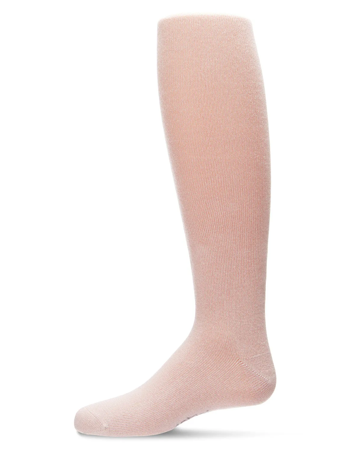 Girls' Soft Pima Cotton Opaque Tights