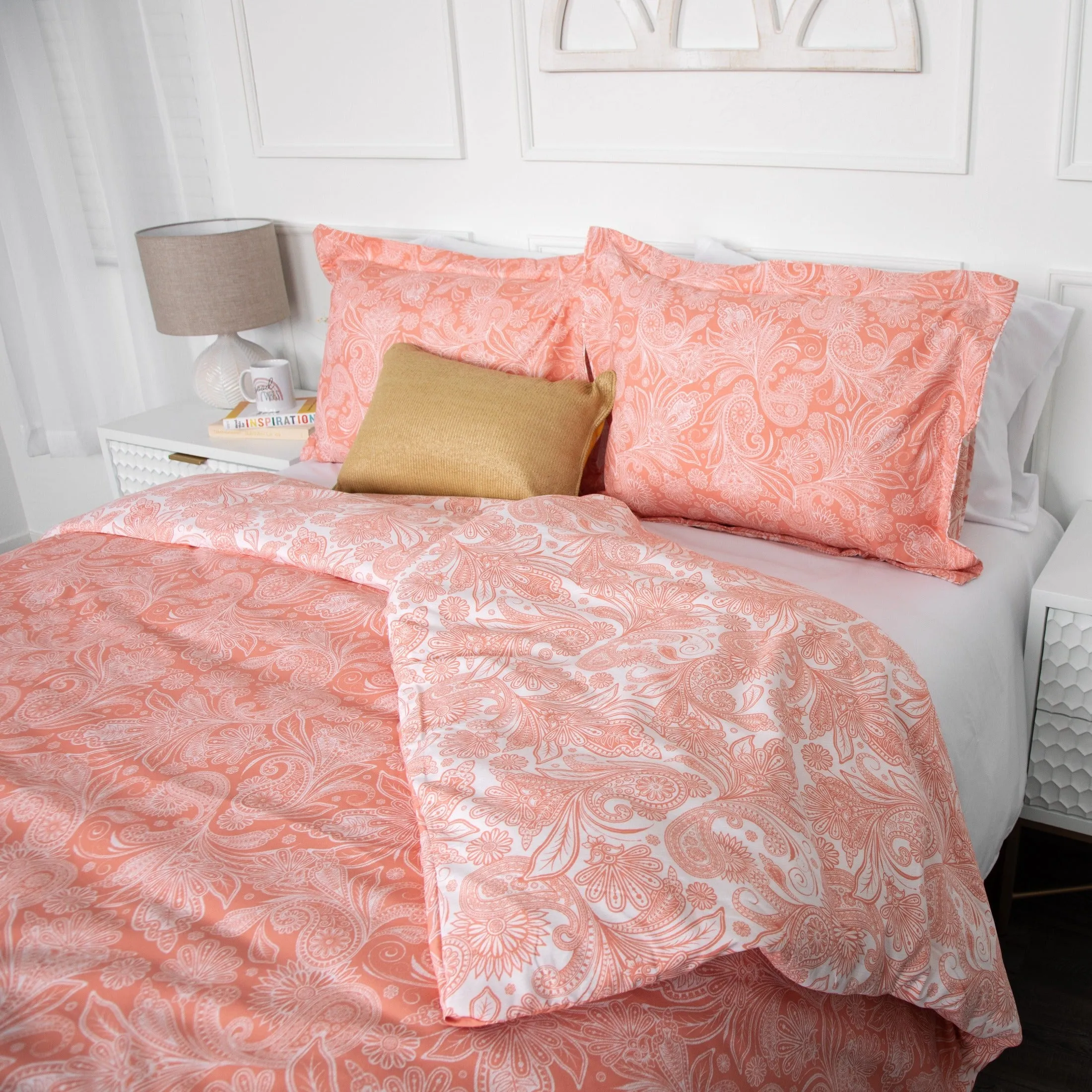 Perfect Paisley Reversible Duvet Cover Set
