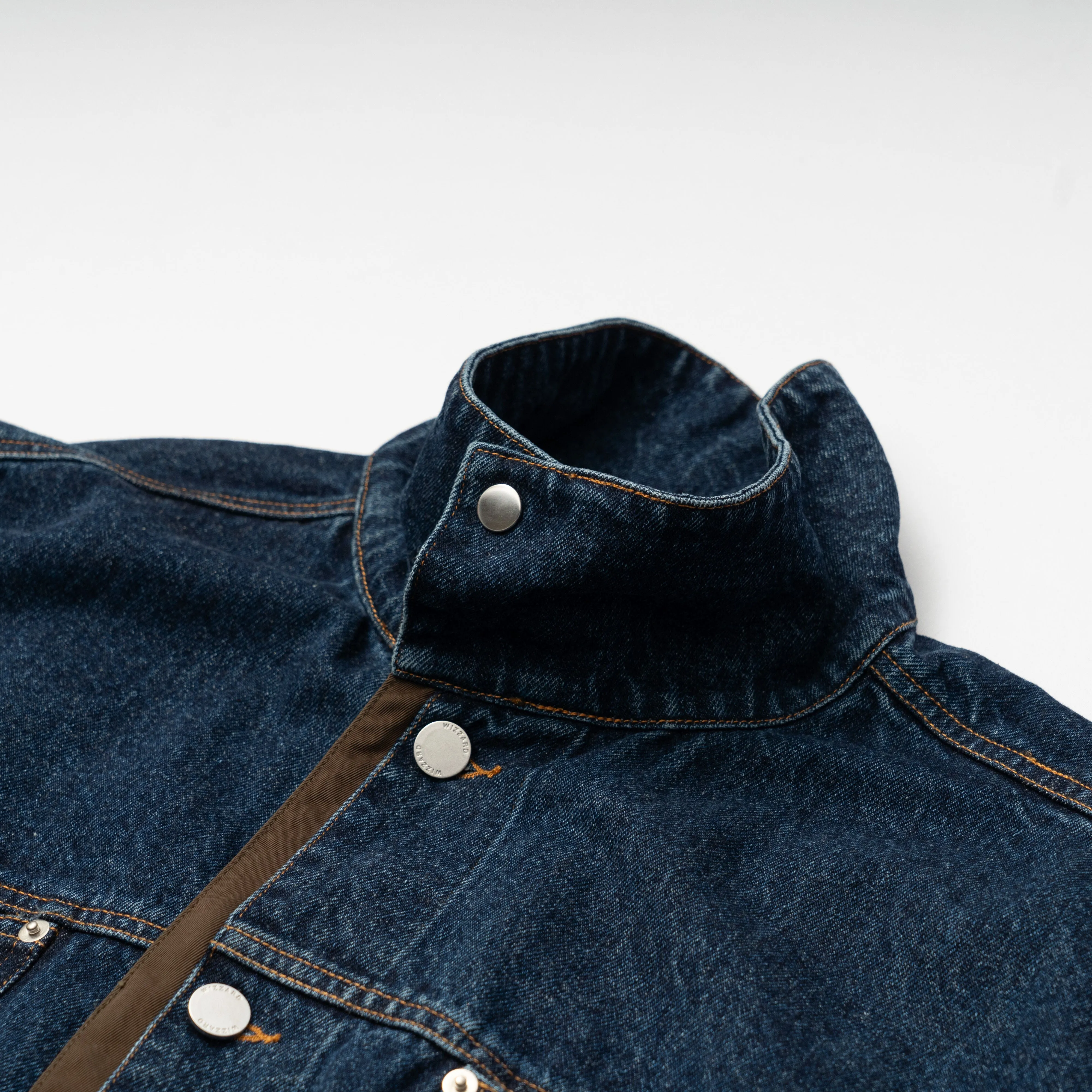 WASHED DOCKING DENIM JACKET