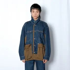 WASHED DOCKING DENIM JACKET