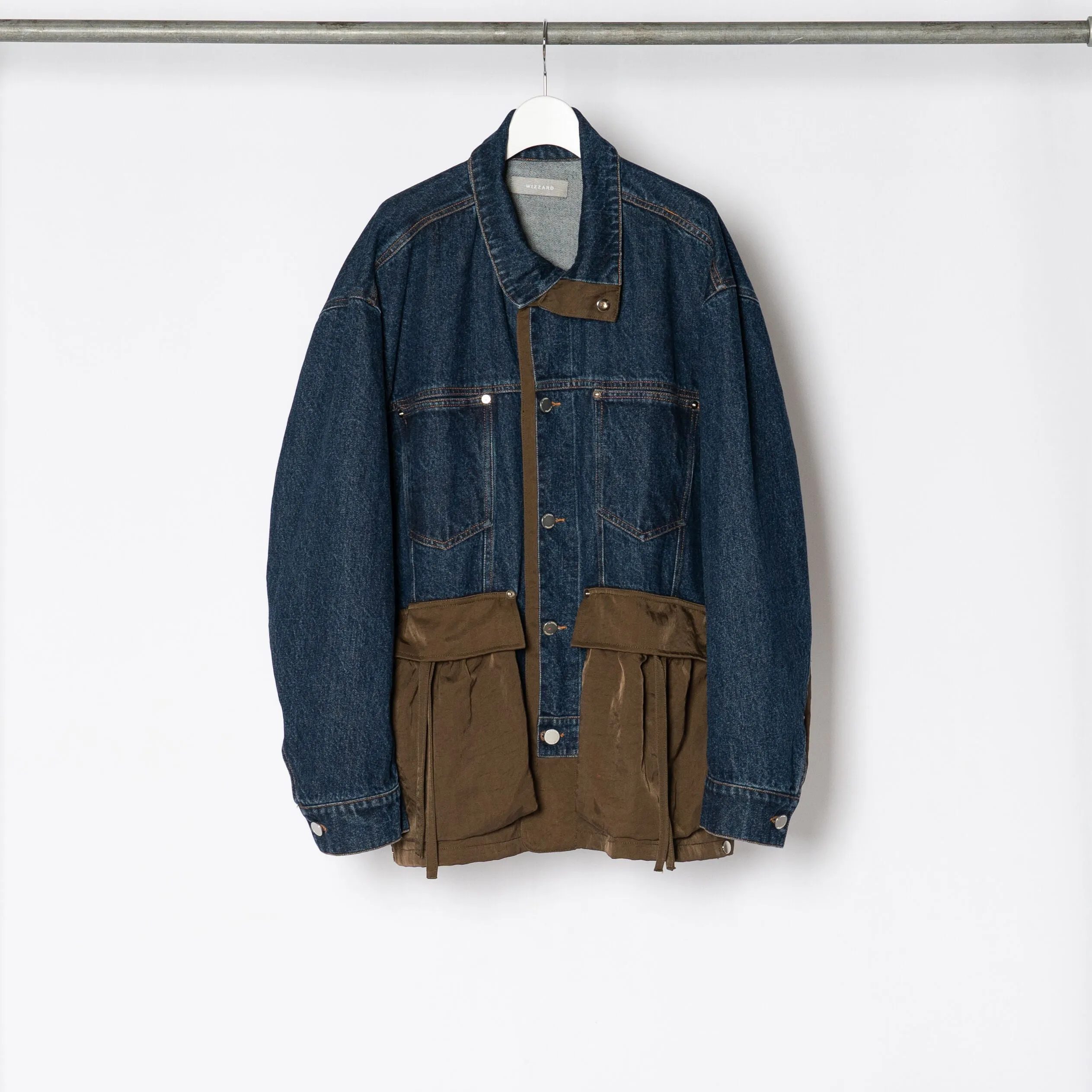 WASHED DOCKING DENIM JACKET