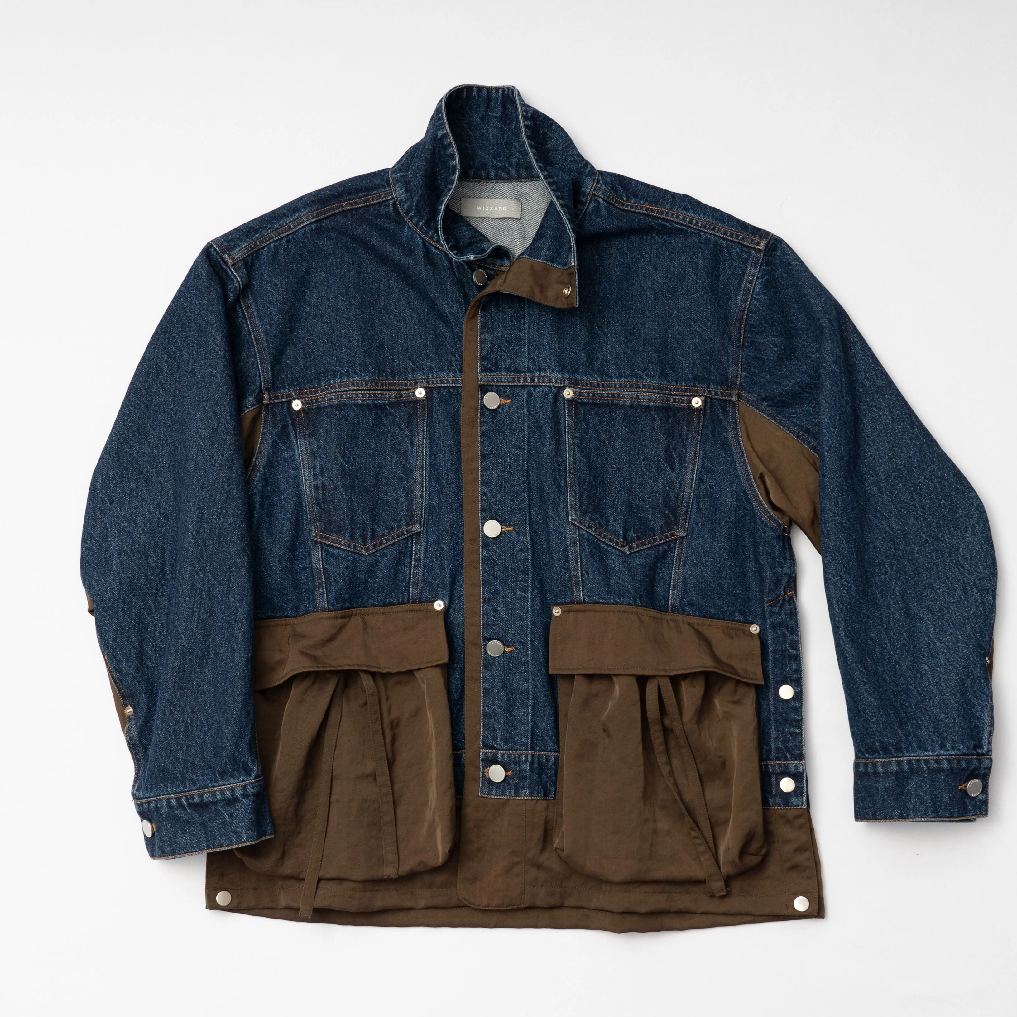 WASHED DOCKING DENIM JACKET